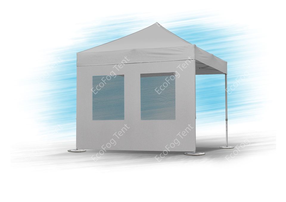 Стена шатра с входом от производителя Ecofog Tent. Цена от производителя