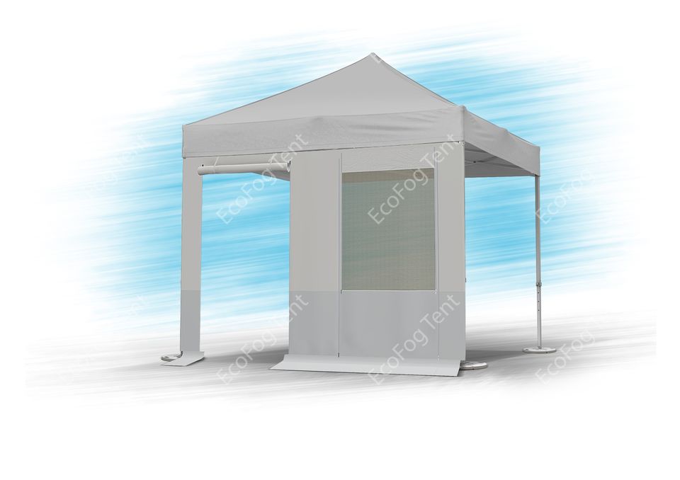 Стена шатра с окном ПВХ от производителя Ecofog Tent. Цена от производителя
