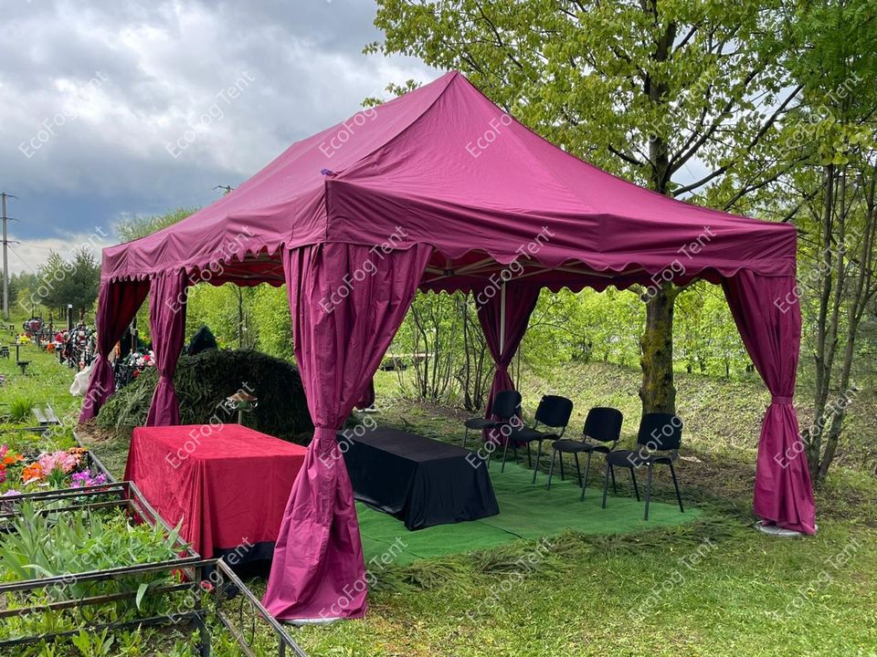 Ритуальный шатёр 4*8 м Strong от производителя Ecofog Tent. Цена от производителя