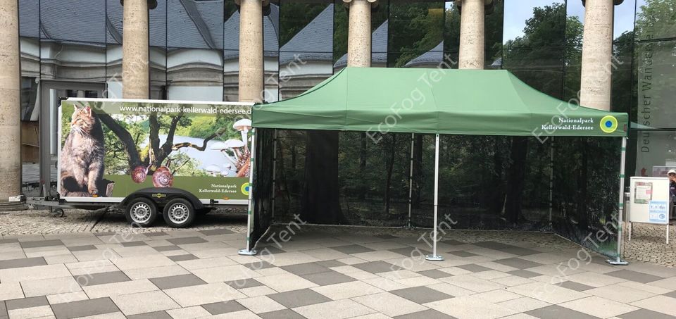 Торговая палатка 3*6 м брендированная от производителя Ecofog Tent. Цена от производителя