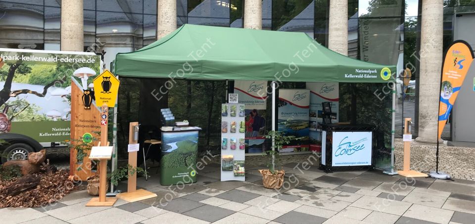 Торговая палатка 3*6 м с прилавком от производителя Ecofog Tent. Цена от производителя